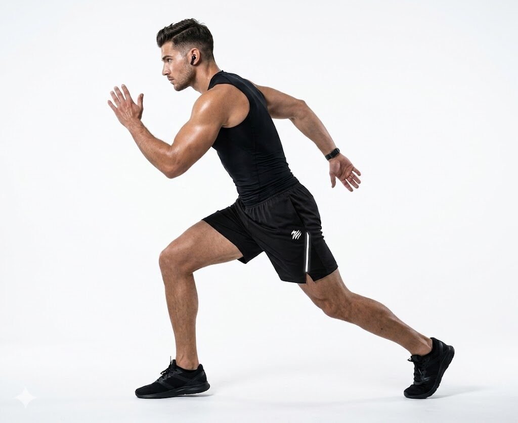 Celana Running Sport Pria Terbaru | Mikro Stretch Reflektif | Velocity Series - Gambar 3
