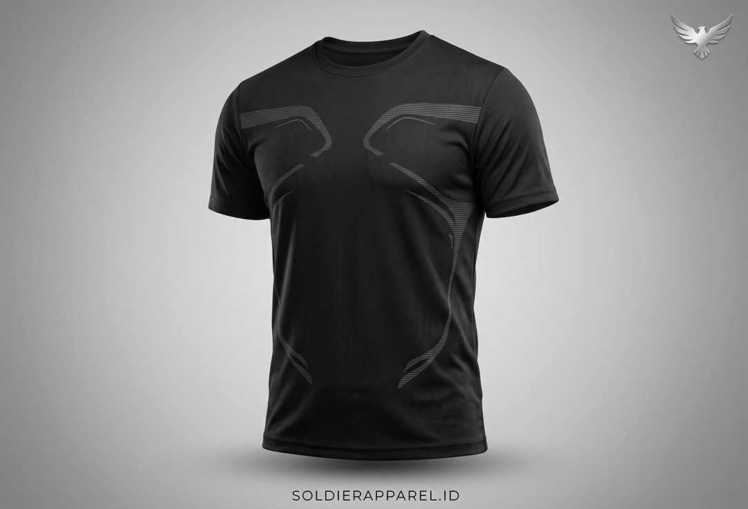 Kaos Running Dryfit Premium – Phantom DryTech Series | Kaos Olahraga