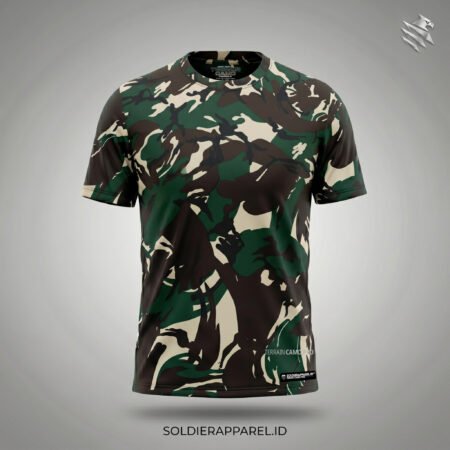 Kaos Loreng Malvinas Dryfit Premium Adem Tebal - Soldier Apparel